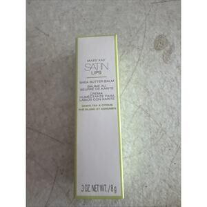 Mary Kay Satin Lips White Tea & Citrus Shea Butter Balm .3 Oz - NEW